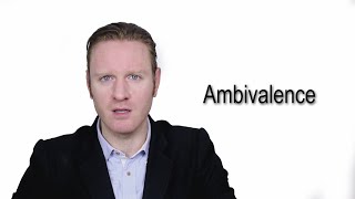 Ambivalence  Meaning  Pronunciation  Word World  Audio Video Dictionary [upl. by Tita874]