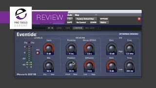 Review  2016 Stereo Room Reverb Plug in By Eventide [upl. by Mosby72]