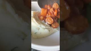 Slow cooker sausage casserole 😋 check my channel for the full video Absolutely delicious [upl. by Cartie]