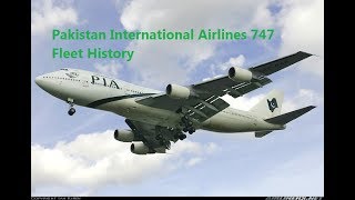 Pakistan International Airlines 747 Fleet History 19762015 [upl. by Brittni399]