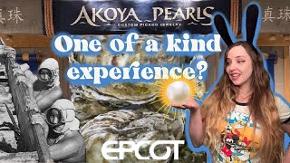 Epcot Akoya Pearls Experience  Mitsukoshi Dept Store  Japan Pavillion  Disney World [upl. by Wight]