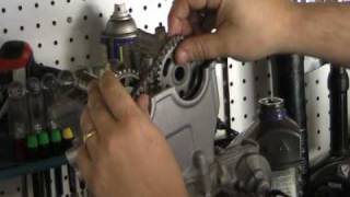 Part 18 4 stroke how to set timing and determine TDC YZ250F example [upl. by Llereg696]