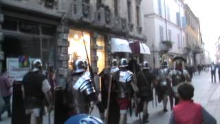 Prima Legio Italica sfila a Reggio Emilia video 1 [upl. by Aileda]