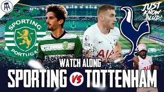 Sporting CP 20 Tottenham  CHAMPIONS LEAGUE LIVE Watch Along with EXPRESSIONS [upl. by Trammel]