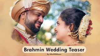 Marathi Brahmin Wedding Cinematic Teaser  HRIVA  Fab Media Works  Punes Best Rated 📸🎥 [upl. by Ynafit510]