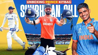 UnboxingThe Prince Of Indian Cricket  Shubhman Gills Cricket Kitbag  SportsLaunchpad [upl. by Montague845]