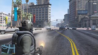 GTA 5 RDE 402  Juggernauts VS Madrazo Cartel  Ten Star Escape [upl. by Wilonah16]