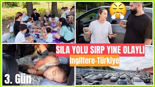 SILA YOLU VLOG KORKTÜĞÜMÜZ BAŞIMIZA GELMEDİ Röportaj YANGIN YERI kocamın yeni huyları [upl. by Lebasiairam]