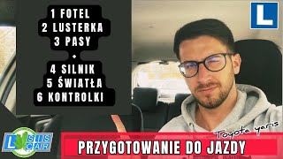 Przygotowanie do jazdy na egzaminie Toyota Yaris 🚗 [upl. by Nimesh915]