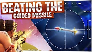 Beating the NEW Guided Missile  Fortnite Battle Royale Gameplay [upl. by Amsirp]