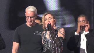 Madonna  Unapologetic Bitch  with Anderson Cooper 91915 [upl. by Anrat640]