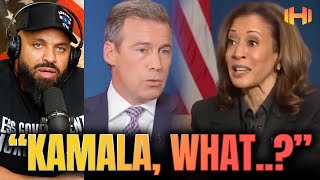 Journalist Exposes Kamala’s Incompetence With One Simple Question 🤯 [upl. by Akeinahs506]