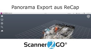 Panorama Bilder aus ReCap im JPG oder PNG Format exportieren  Scanner2GO [upl. by Banerjee]