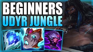 HOW TO PLAY UDYR JUNGLE amp EASILY CARRY GAMES FOR BEGINNERS IN S14 Gameplay Guide League of Legends [upl. by Whelan]