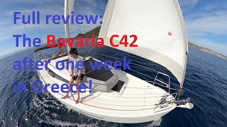 Bavaria C42 Test in Greece [upl. by Harlie]