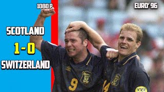 Scotland vs Switzerland 1  0 Full Highlight Group A Euro 96 HD [upl. by Skelton]