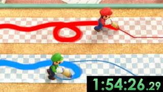 Lets Speedrun Mario Party Superstars All MinigamesMaster Difficulty [upl. by Vatsug]