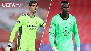 COURTOIS MENDY UCL​ BEST SAVES QuarterFinals [upl. by Victor]