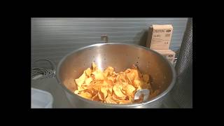 Vacuum fryer Vacuum chips Healthy Food FoodIndustry [upl. by Htebaras]