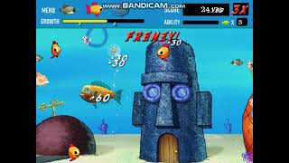 feeding frenzy x cartoon fish 3 1 parrotfish part 1 [upl. by Eadie]