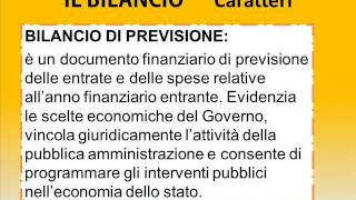 IL BILANCIO FINANZIARIO DELLO STATO  scienze delle finanze [upl. by Ecnahoy733]