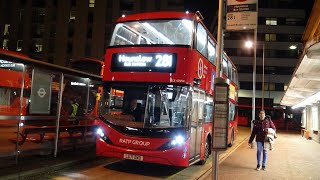 Journey on The 281 BCE47054 LG71DWO RATP Dev Transit London [upl. by Naot]