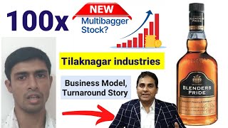 Tilaknagar industries Share latest news Results update Target 2030  Best Alcohol share Analysis 🙏 [upl. by Ahsinek458]