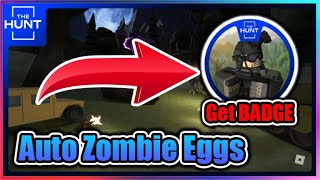 EVENT THE HUNT FIRST EDITION BADGE in Undead Defense Tycoon Script  Zombie Eggs Farm [upl. by Lynnette561]