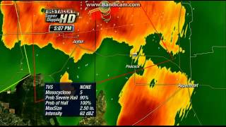 KCBD NewsChannel 11 Severe Weather Coverage Part 7 52313 [upl. by Nevla]