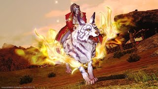 FFXIV  Byakko Ex run  Auspicious Kamuy Mount [upl. by Suzi651]