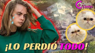 DEVASTADA CARA DELEVINGNE REVELA QUE UN INCENDIO ARRASO CON SU MANSIÓN DE LOS ANGELES [upl. by Jimmie]