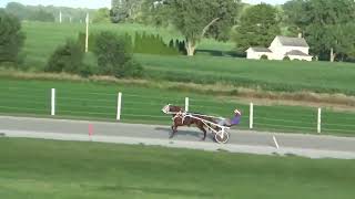 Nappanee Raceway 7324 Trotting Spectator Race [upl. by Cybil]