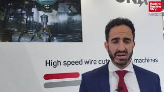 ONA Electroerosión en EMO Hannover 2019 [upl. by Auqenahs]