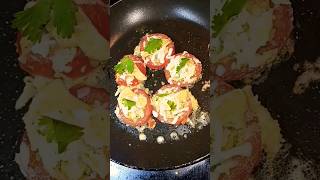 viral healthy tomato breakfast recipefood cooking breakfast eggspresso eggtoast eggtrending [upl. by Voss]