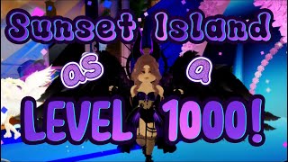 Playing Sunset Island as Level 1000 HOW do I ALWAYS WIN 😳😱 [upl. by Ostler782]