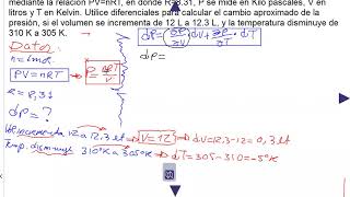 APLICACIONES DE DIFERENCIAL TOTAL [upl. by Notwen]