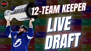 LIVE DRAFT 12Team Bangers Keeper League [upl. by Seugram]