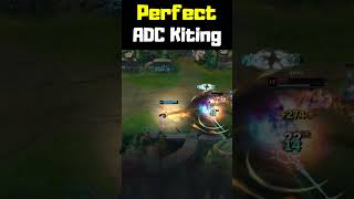 Perfect ADC Kiting  League of Legends shorts [upl. by Suryt791]