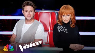 Niall John Reba and Gwen Reveal Their Dream Duets  The Voice  NBC [upl. by Llatsyrk32]