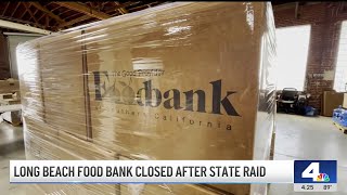 Long Beach food bank closed after law enforcement raid [upl. by Tuttle]