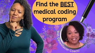 Find the Best Medical Coding Program  A Chat with Lucreia Bennett of CodeMaster Coach [upl. by Didi]