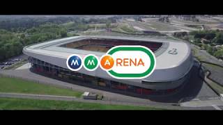 MMArena  Nouvelle pelouse hybride et Première en Europe [upl. by Goodyear834]