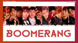 COLOR CODEDTHAISUB WANNA ONE  Boomerang พีชซับไทย [upl. by Beulah600]