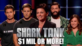 Shark Tank US  Top 3 Pitches That Were Offered 1M or More [upl. by Wieren867]