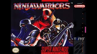 The Ninja Warriors SNES  Playthrough [upl. by Erdnoid612]