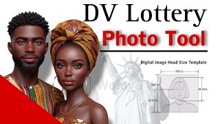 DV Photo Tool  Get your Passport Photo Processed before you apply [upl. by Enelhtac]