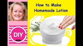 How to make homemade Lotion Free Recipe [upl. by Einalam]