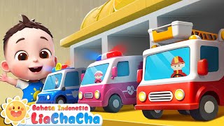 Bayi Punya Tempat Parkir  Lagu Mobil Mainan🚗  Lagu Anakanak  LiaChaCha Bahasa Indonesia [upl. by Maggy764]