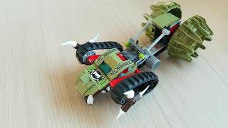 타이판키즈가 만든 레고 키마 크롤리의 집게발 머신70001Thaipankids Lego Chima Crawleys claw ripper 70001 [upl. by Bilow]