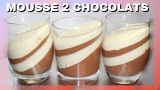 Une légère mousse aux 2 chocolats [upl. by Star]